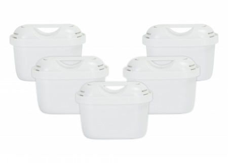 Necchi Pura F009 reservefilter til filterkanne – 5 stk.